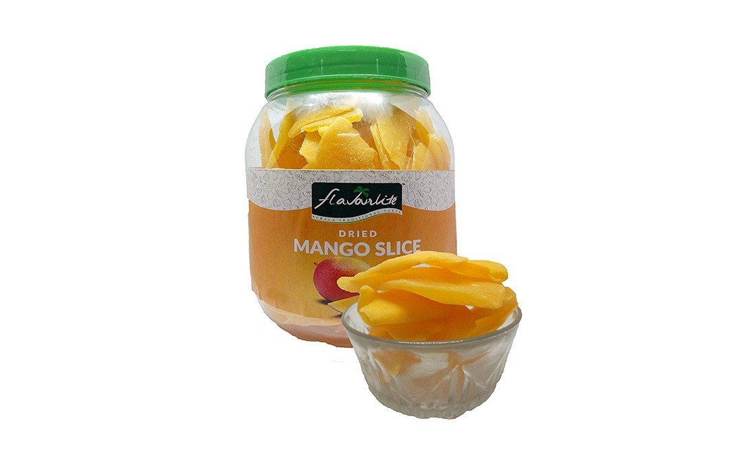 Flavourlite Dried Mango Slice    Plastic Jar  750 grams